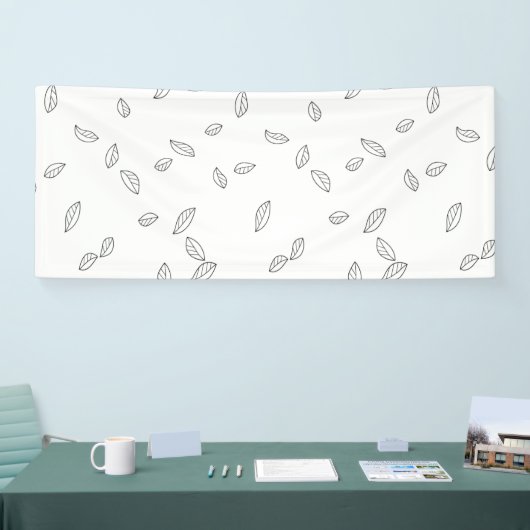 Verticale, donkergrijze banner (Beurs)