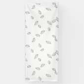 Verticale, donkergrijze banner (Verticaal)