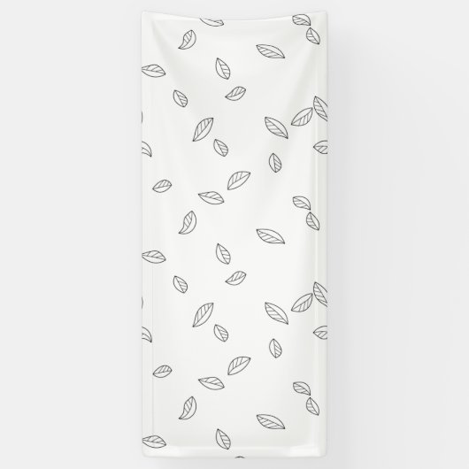 Verticale, donkergrijze banner (Verticaal)