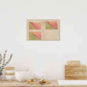 Verticale dwarsdoorsnede van de Lode, Belcher Mine Poster (Keuken)