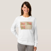Verticale dwarsdoorsnede van de Lode, Belcher Mine T-shirt (Voorkant volledig)