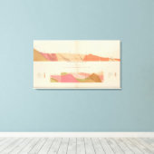 Verticale dwarsdoorsneden van de Lode, Sutro Tunne Canvas Afdruk (Insitu (Houten vloer))