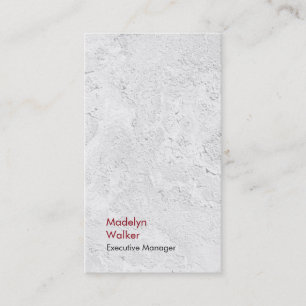 Verticale elegante, unieke moderne grijze wandtext visitekaartje
