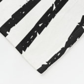 Verticale elementen: met de hand getekende naadloz fleece deken (Hoek)