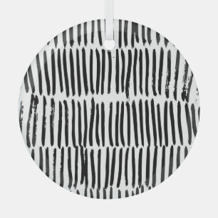 Verticale elementen: met de hand getekende naadloz glas ornament