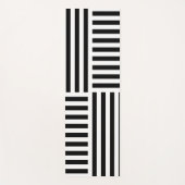 Verticale en horizontale strepen yogamat (Voorkant)