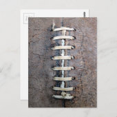 verticale football-koorden briefkaart (Voorkant / Achterkant)