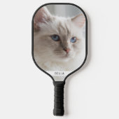 Verticale foto aangepast pickleball paddle (Achterkant)