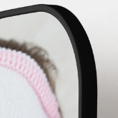 Verticale foto aangepast pickleball paddle (Links Detail)