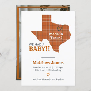 Verticale foto van gebrand Sinaasappel gemaakt in  Aankondiging