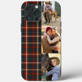 Verticale foto van Tartan Pset 3 Case-Mate iPhone Case (Achterkant)