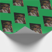 Verticale fotosjabloon Fab Fun Wrapping Paper Cadeaupapier (Hoek)
