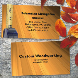 Verticale functies voor het meten van tapeconstruc visitekaartje