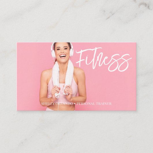 Verticale geschiktheid | Personal Trainer QR Code Visitekaartje (Voorkant)