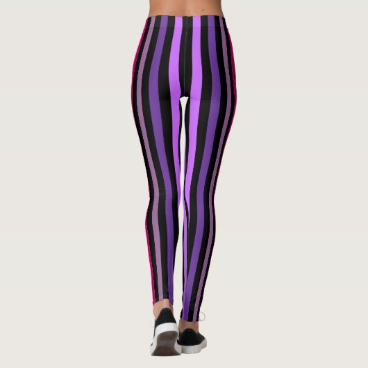 Verticale gestripte Leggings (Achterkant)