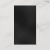 Verticale grijze kleuren Modern Professional Visitekaartje (Achterkant)