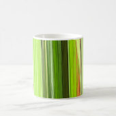 Verticale Groene Abstract 422 Koffiemok (Center)