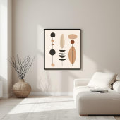 Verticale Harmonie Studie Poster