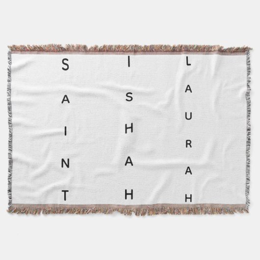 VERTICALE HEILIGE ISHAH LAURAH DEKEN (Voorkant)