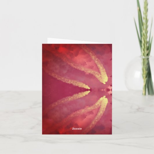 verticale kerstkaart feestdagen kaart (Achterkant)