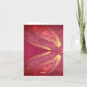 verticale kerstkaart feestdagen kaart (Achterkant)