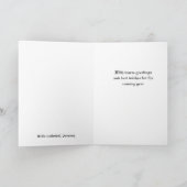 Verticale kerstkaart voor de kathedraal van Berlij Feestdagen Kaart (Binnen)