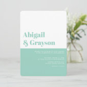 Verticale kleurenblokkering kaart (Staand voorkant)