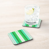 Verticale kleurstrepen drankjes onderzetter (Rechterzijde)