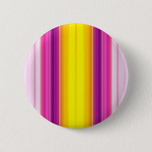 Verticale kleurstrepen ronde button 5,7 cm (Voorkant)