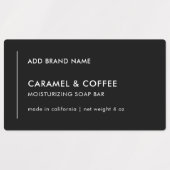 Verticale lijn Voeg merk aangepaste kleur product  Labels (Design 1)