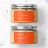 Verticale lijn Voeg merk aangepaste kleur productl Etiket