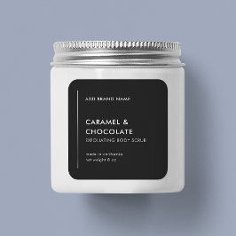 Verticale lijn Voeg merk aangepaste kleur productl Vierkante Sticker