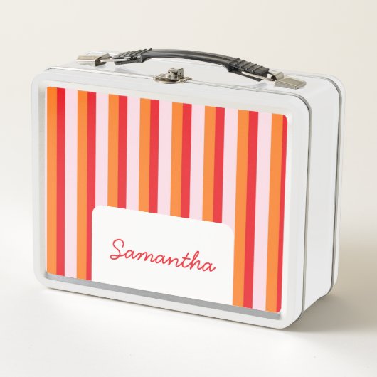 Verticale lijnen gepersonaliseerde strepen (Voorkant)