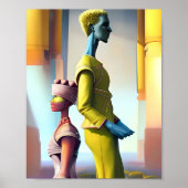 Verticale limieten ontwerp van de ken-meter poster (Voorkant)