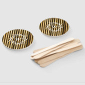 Verticale linnen voor Bamboe Handwaaier (Niet-gemonteerd)