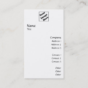 Verticale Logo vloeiend 2 Visitekaartje