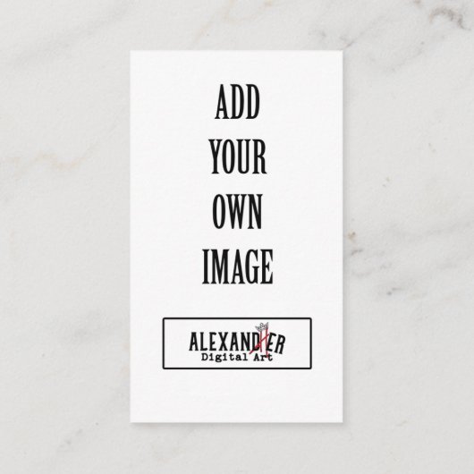 Verticale loyaliteit en visitekaartje (Achterkant)