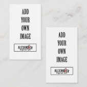 Verticale loyaliteit en visitekaartje (Voorkant / Achterkant)