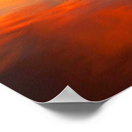 Verticale Manhattan Beach Pier Poster (Hoek)