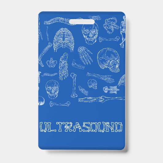 Verticale medische badge Buddy (Voorkant)