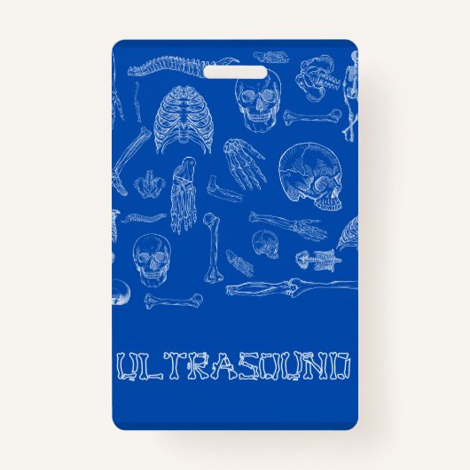 Verticale medische badge Buddy (Voorkant)