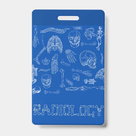 Verticale medische badge maatje! (Voorzijde)