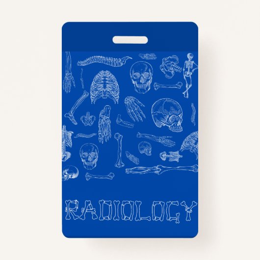 Verticale medische badge maatje! (Voorkant)