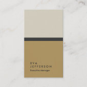 Verticale moderne pastelkleuren, professioneel, ee visitekaartje (Voorkant)