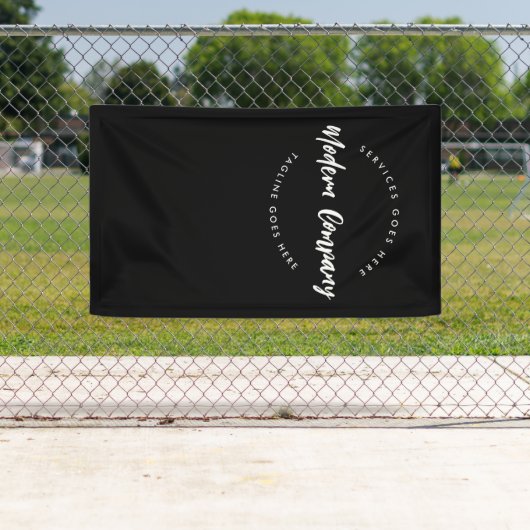 Verticale moderne Sjabloon aangepaste bewerkbaar Spandoek (Insitu)