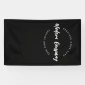 Verticale moderne Sjabloon aangepaste bewerkbaar Spandoek (Horizontaal)