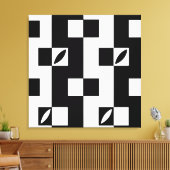 Verticale modules | Modern Canvas Afdruk (Insitu (Woonkamer))