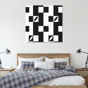 Verticale modules Modern Canvas Afdruk