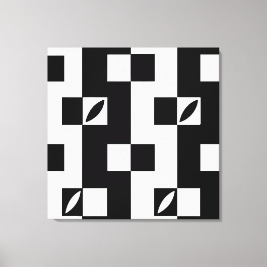 Verticale modules | Modern Canvas Afdruk (Voorkant)
