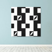 Verticale modules | Modern Canvas Afdruk (Insitu (Houten vloer))